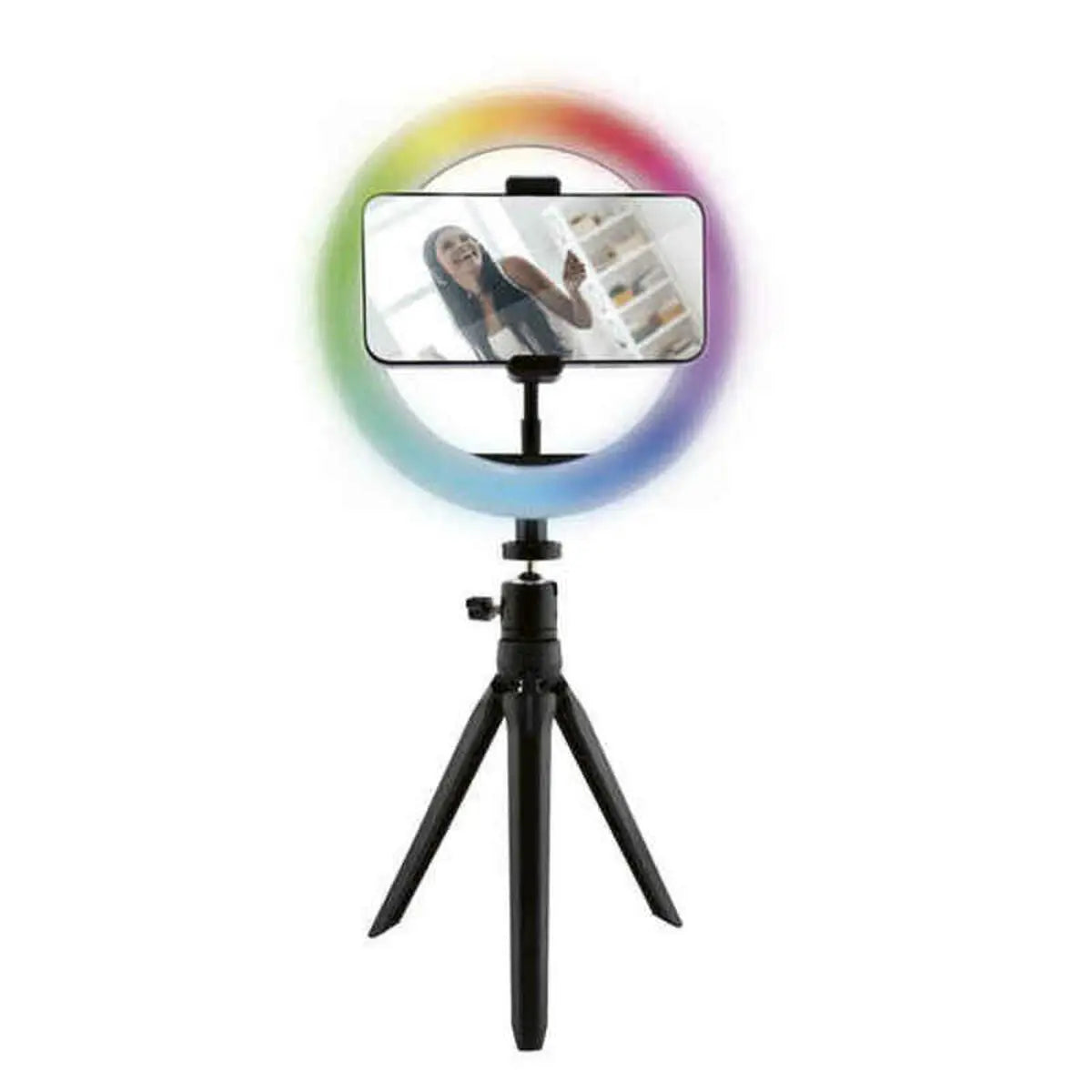 Rechargeable Selfie Ring Light KSIX Smartphone 12W - Novah