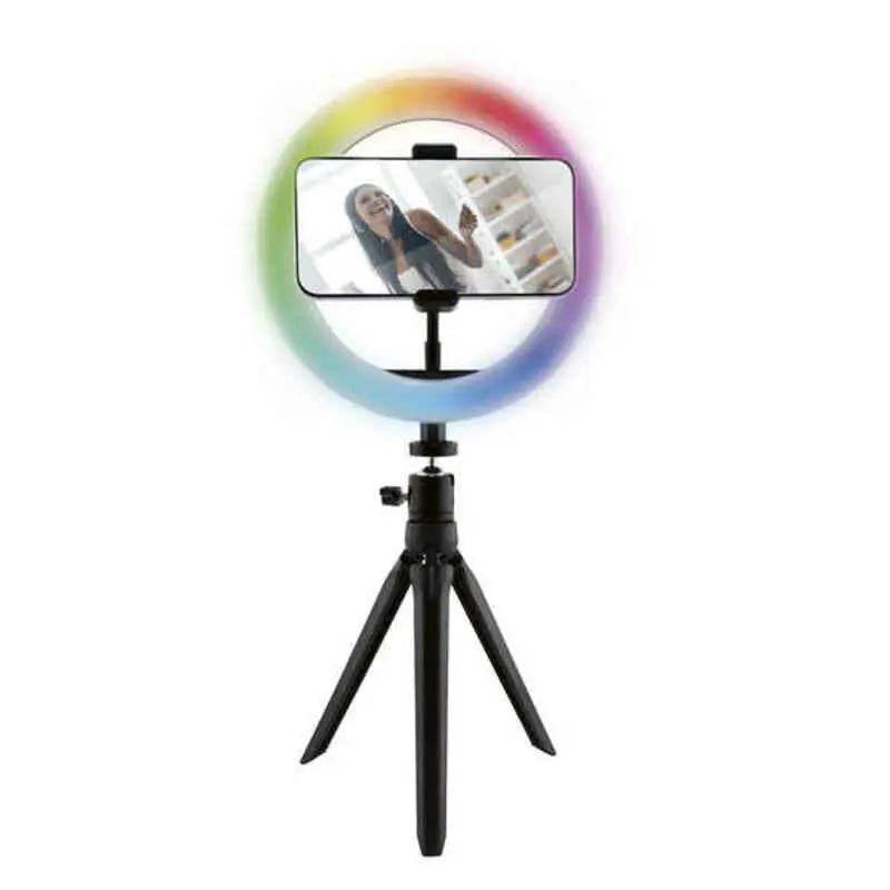 Rechargeable Selfie Ring Light KSIX Smartphone 12W - Novah